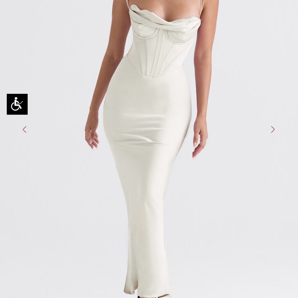 House of CB - white dress